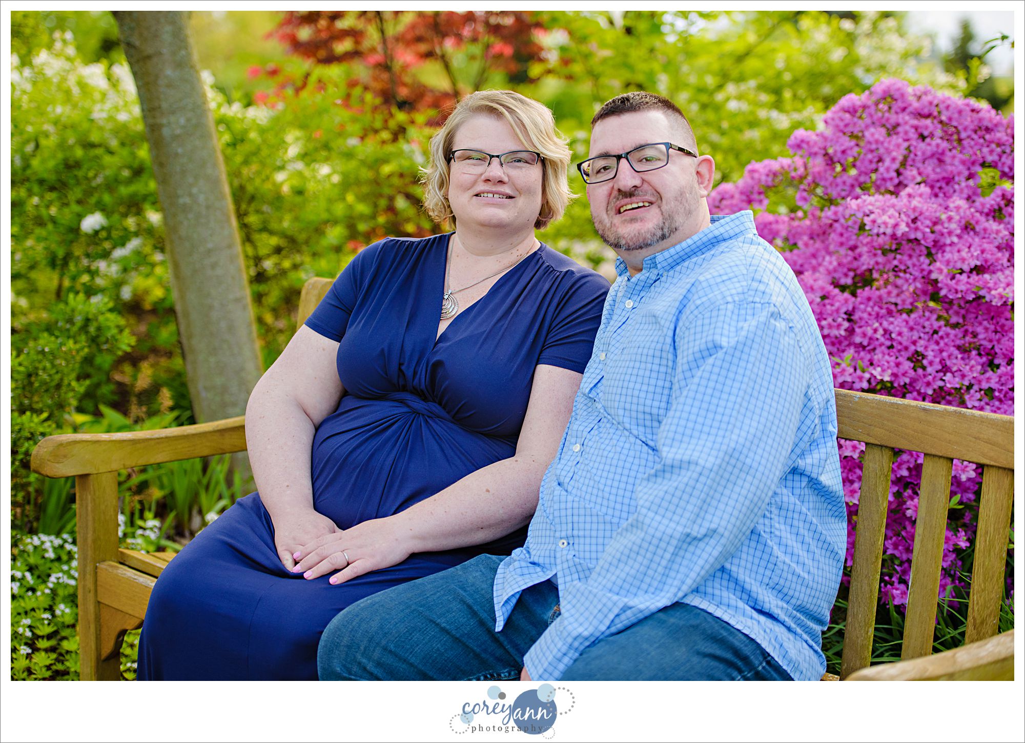 Spring Maternity Session at Seacrest Arboretum