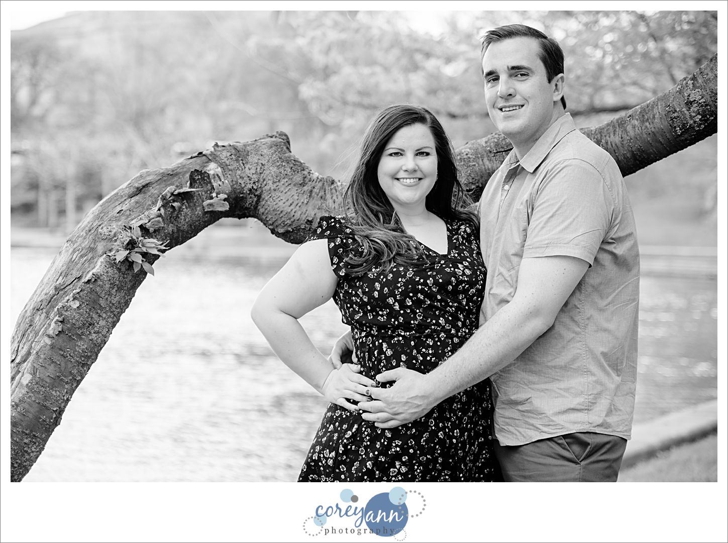 engagement session at cleveland museum of art