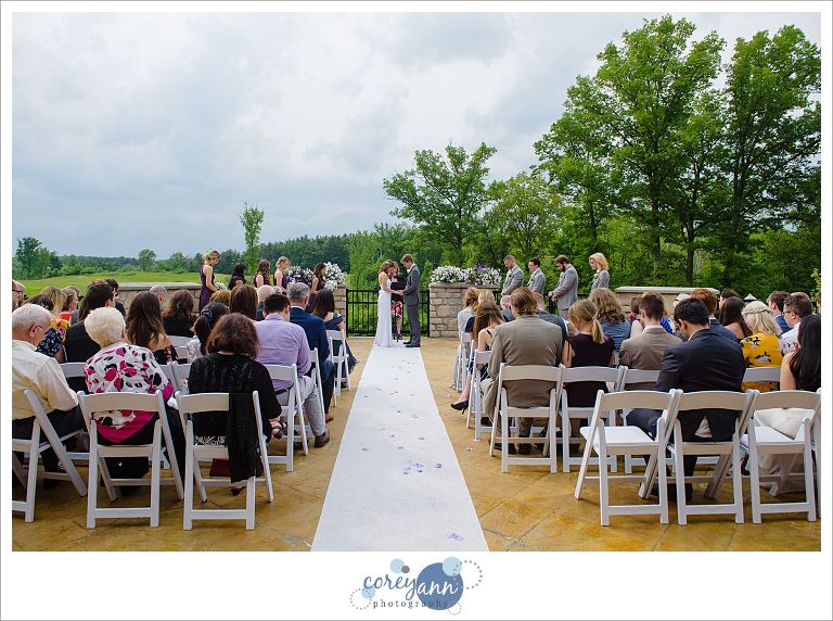 Blue Heron Event Center Wedding Ceremony