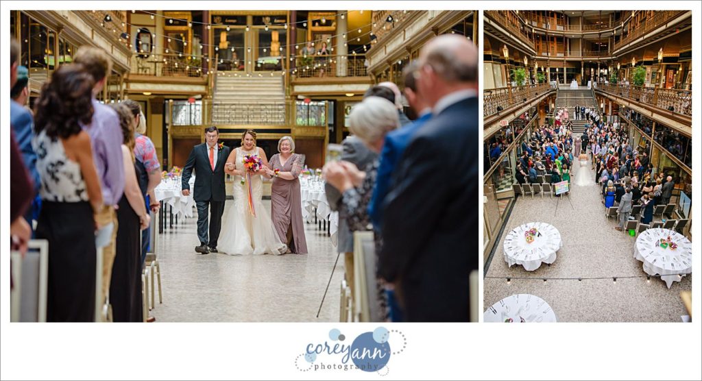 Same Sex Wedding Ceremony at Hyatt Arcade Cleveland