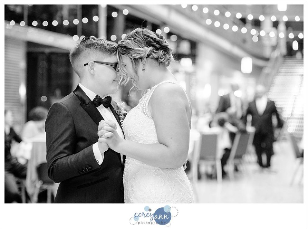 Hyatt Regency Cleveland At The Arcade Wedding with Claire and Erin Corey Ann Photography