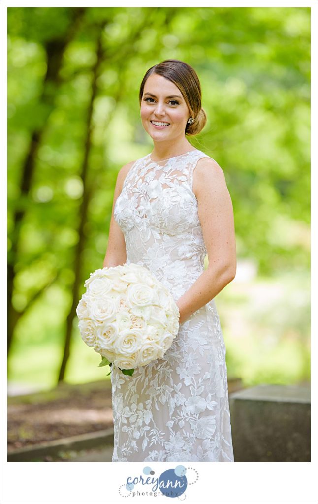 Bride in Eddy K Bridal Gown in Cleveland