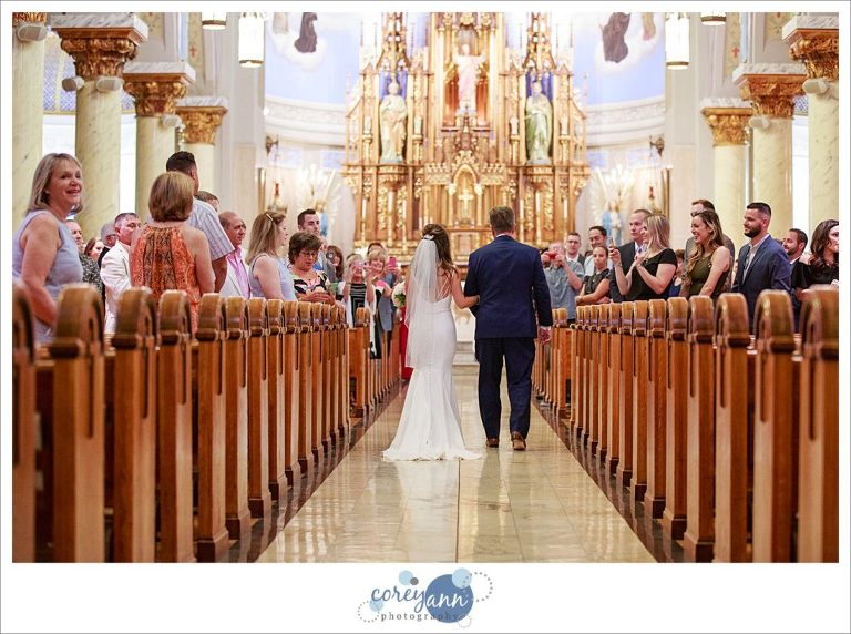 Wedding at St. John Cantius in Cleveland