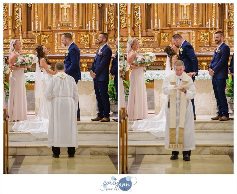 Wedding Ceremony at St. John Cantius in Cleveland