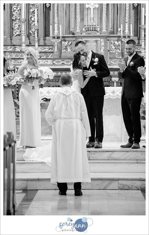 Wedding Ceremony at St. John Cantius in Cleveland