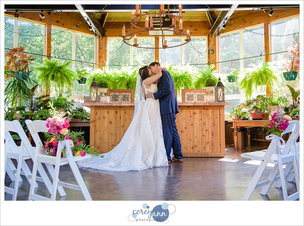 Gervasi Vineyard Wedding in Conservatory