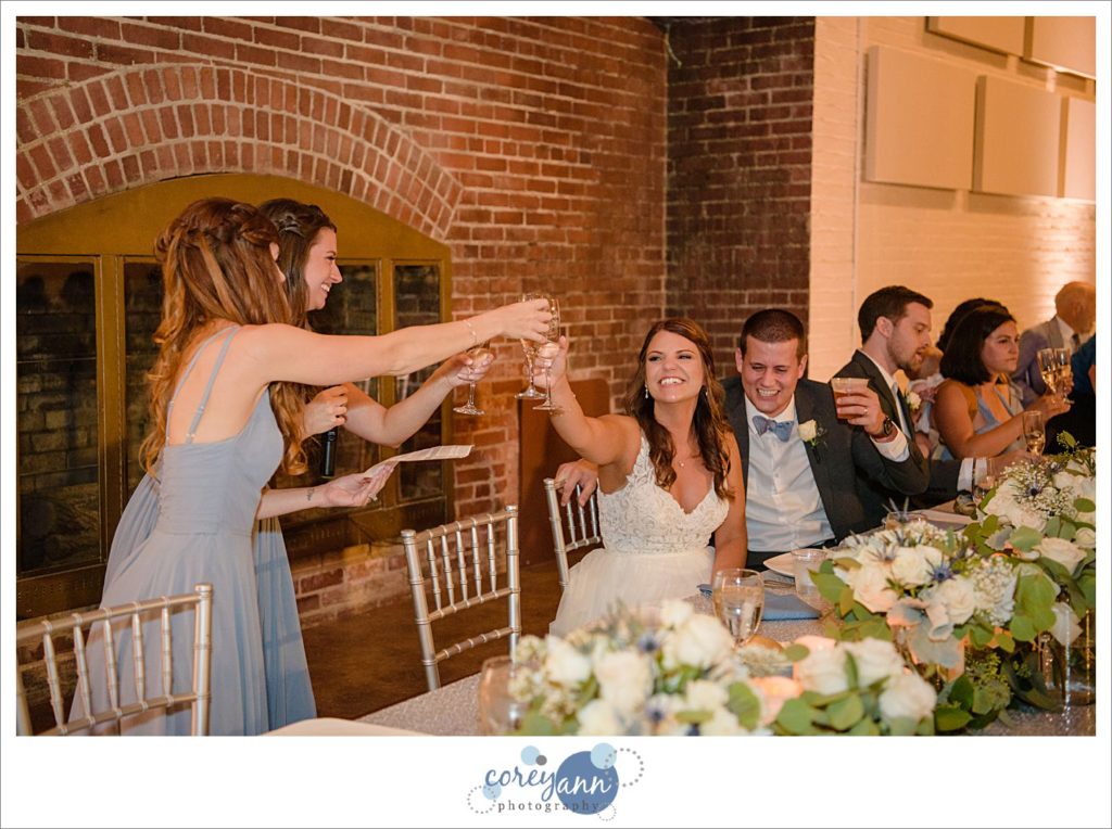 Wedding reception at Stan Hywet in Akron