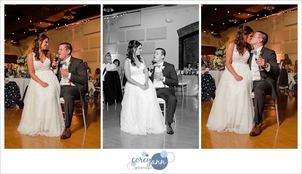 Wedding reception at Stan Hywet in Akron