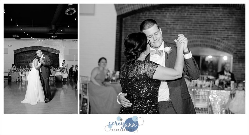 Wedding reception at Stan Hywet in Akron