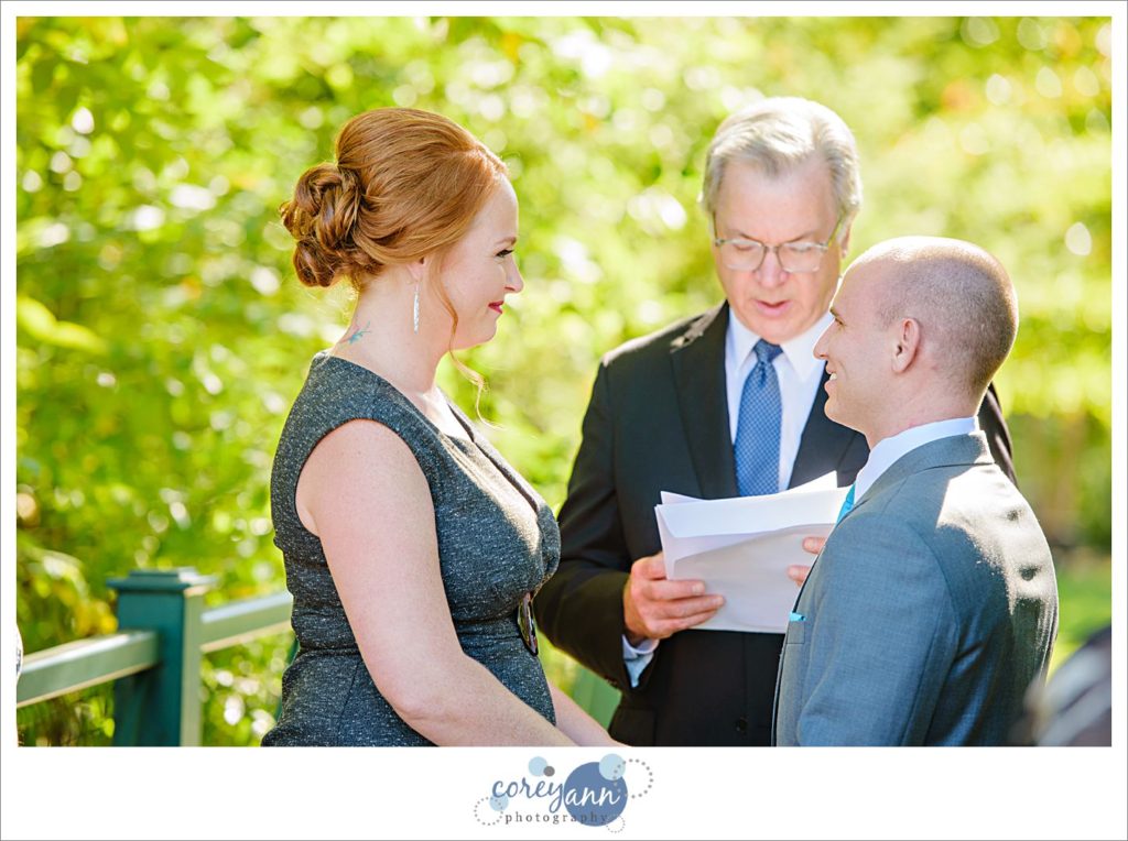 Micro wedding at Pepper Pike City Hall