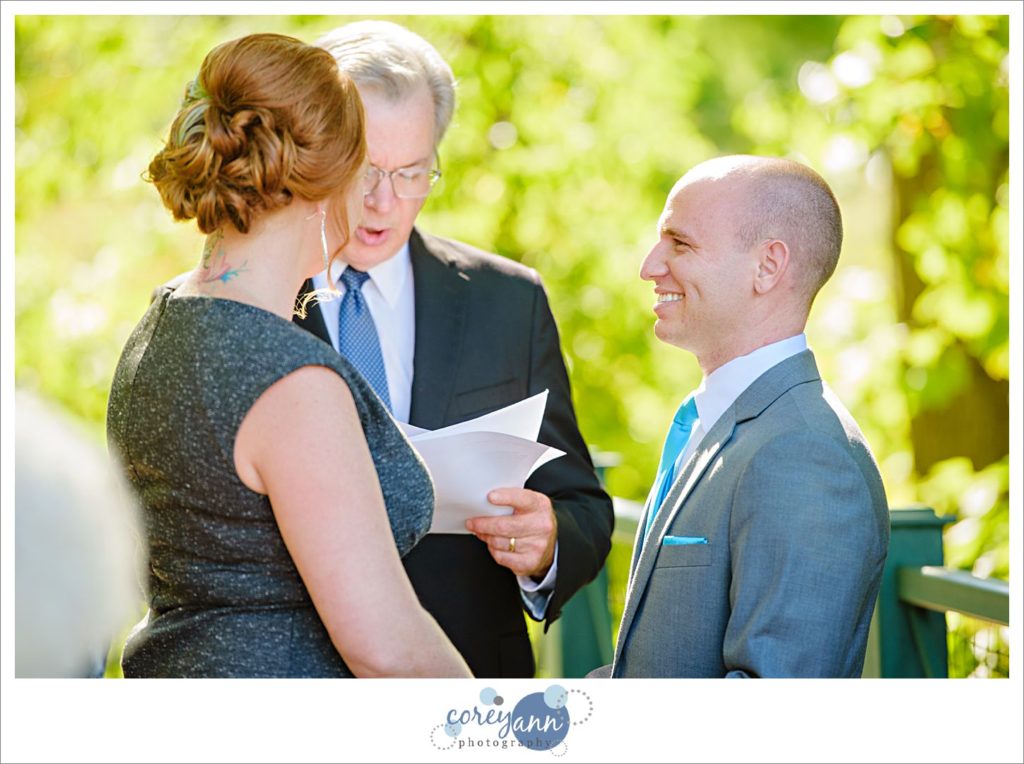 Micro wedding at Pepper Pike City Hall