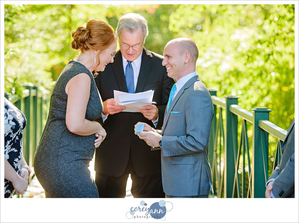 Micro wedding at Pepper Pike City Hall