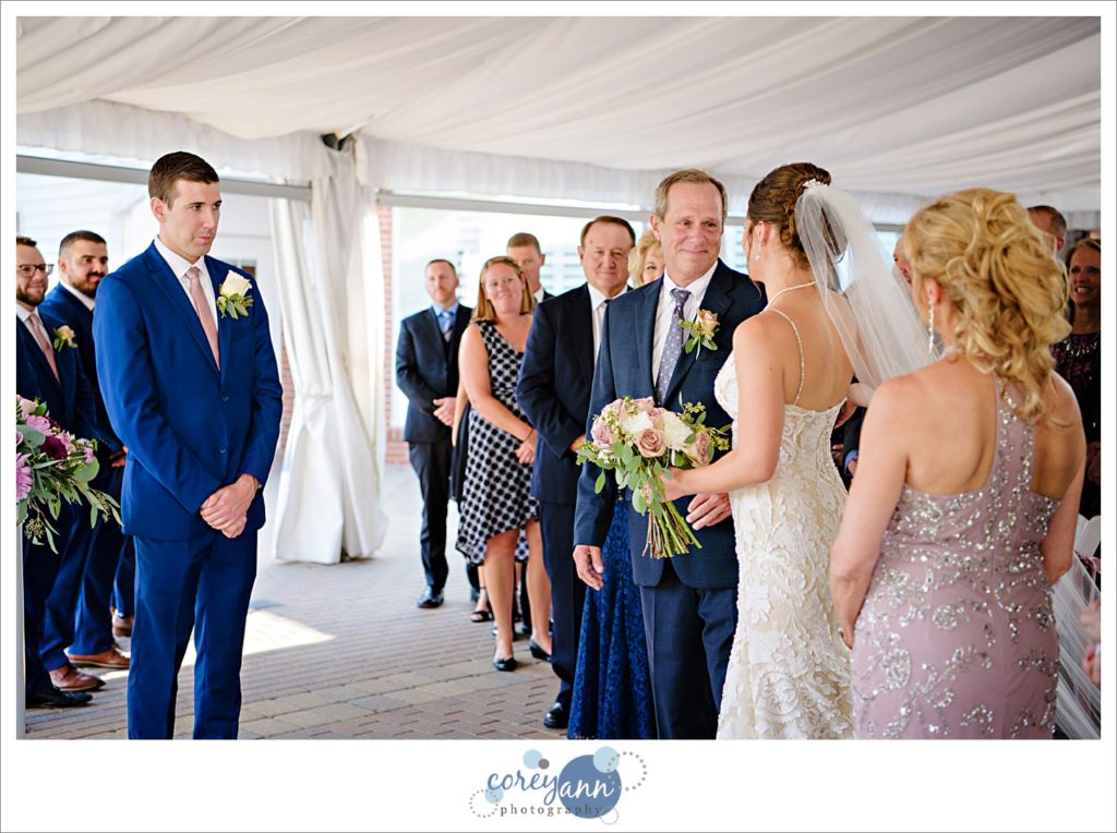 Wedding Ceremony at Blair Conference Center