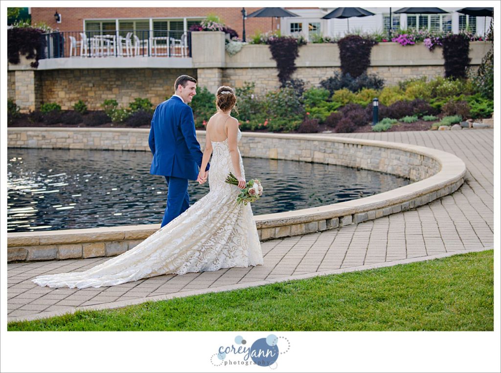 Wedding portrait in September at Westfield Blair Conference Center