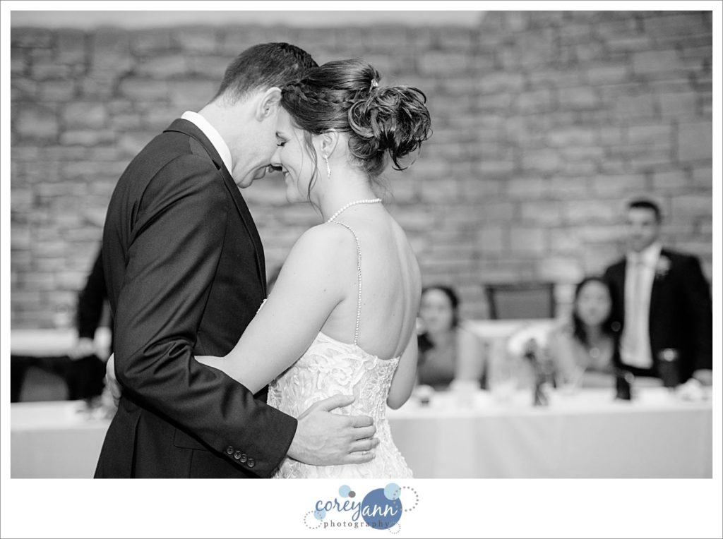 Wedding reception at Blair Conference Center in Westfield Ohio