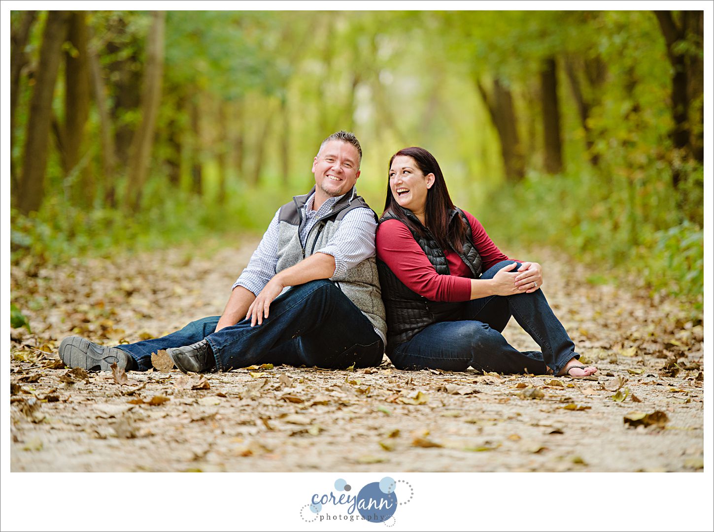 Sippo Lake Engagement Session with Jen and Tim