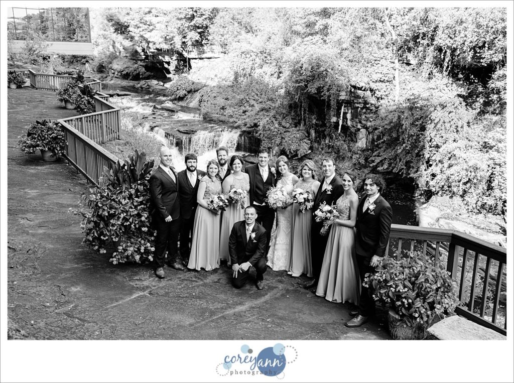 Wedding portraits at Sheraton Suites Cuyahoga Falls