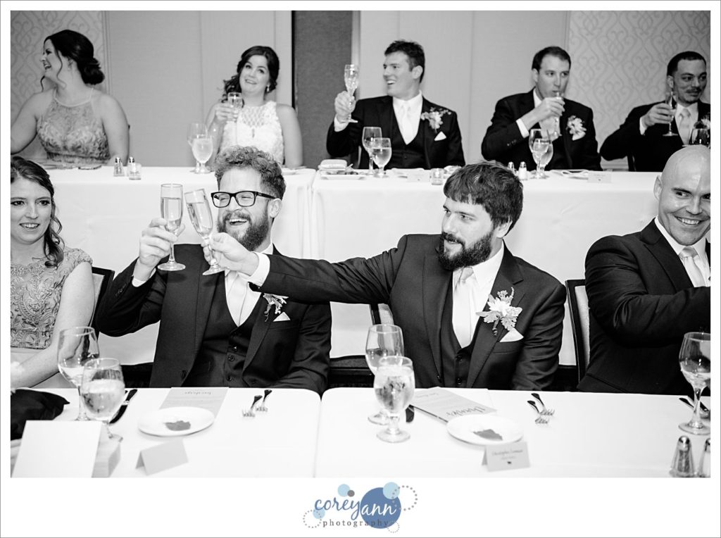 Wedding reception at Sheraton Suites Cuyahoga Falls