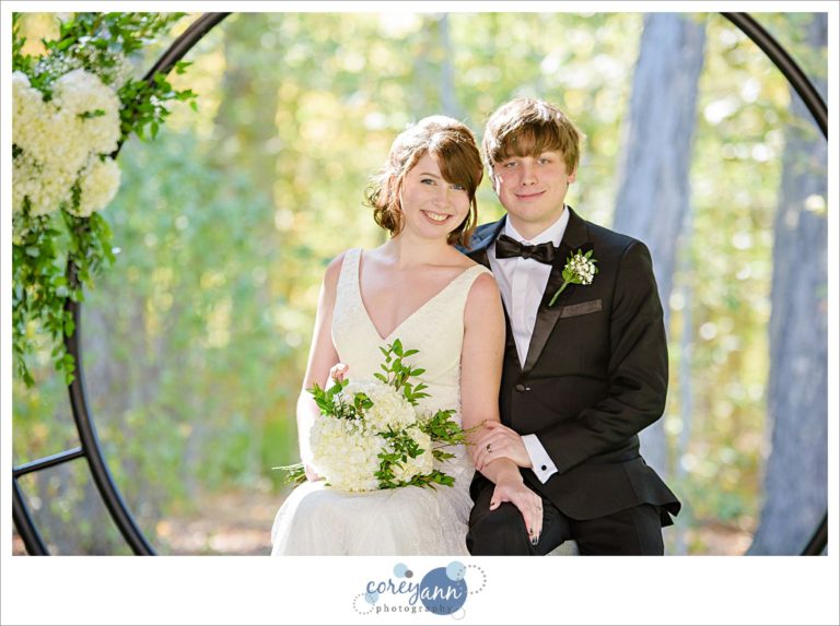 Sapphire Creek Winery Wedding in October