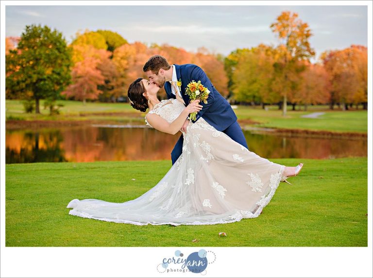 October wedding at The Tanglewood Club