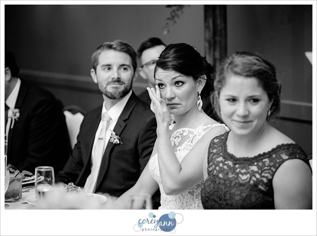 Wedding reception at The Tanglewood Club