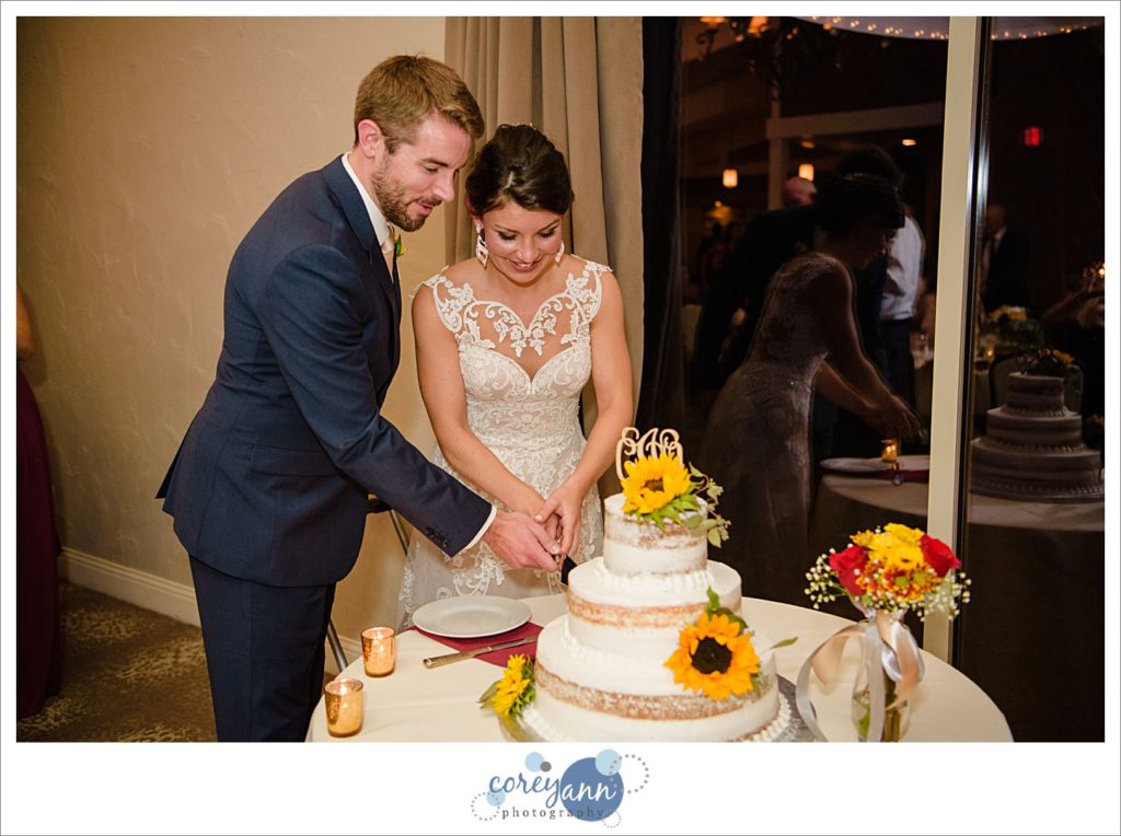 Wedding reception at The Tanglewood Club