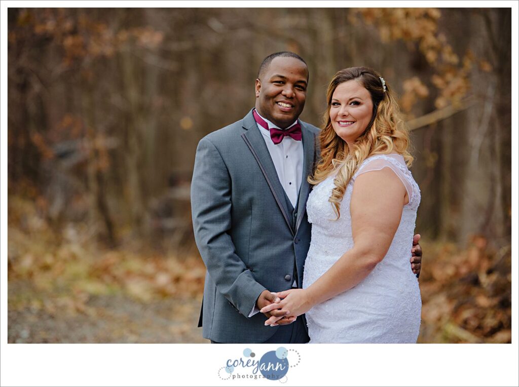 Late November wedding at Mapleside Farms