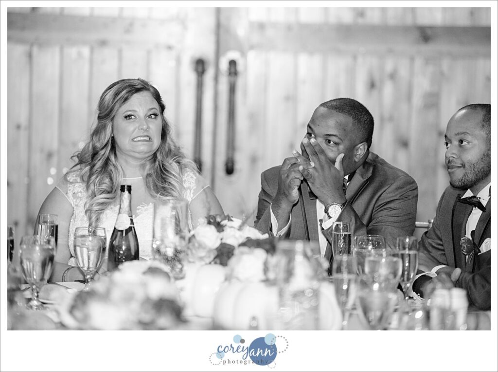 Wedding Reception at Mapleside Farms in Ohio