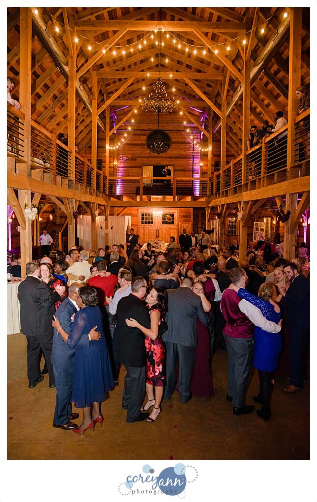 Wedding Reception at Mapleside Farms in Ohio