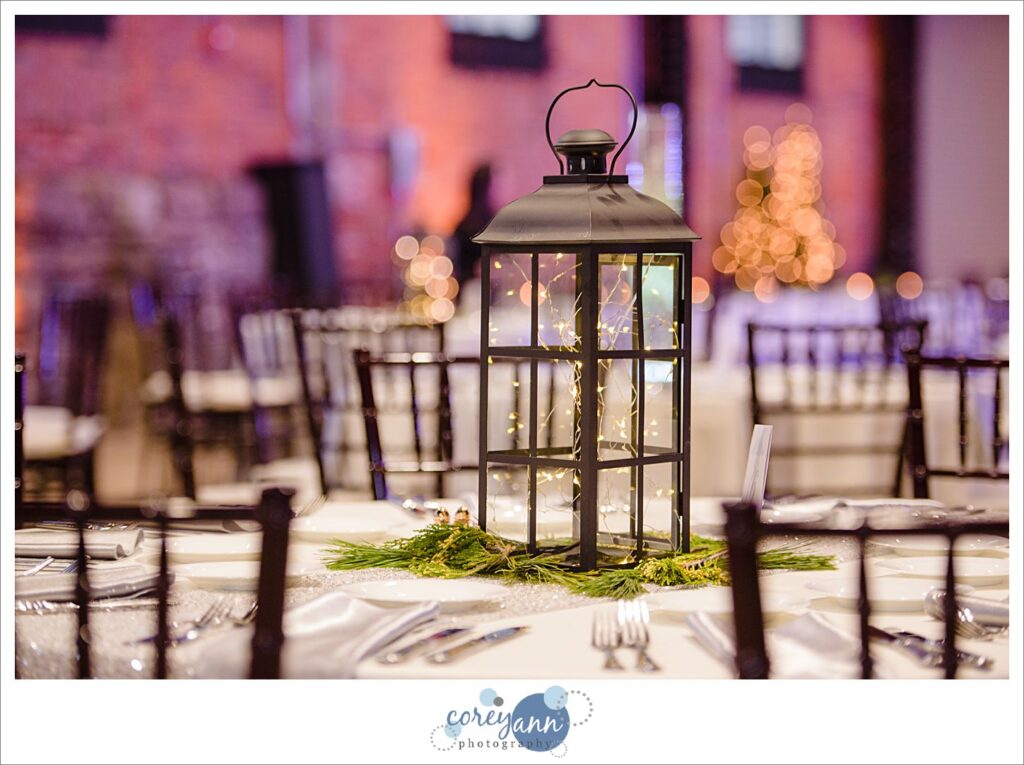 Christmas wedding reception at Tenk West Bank