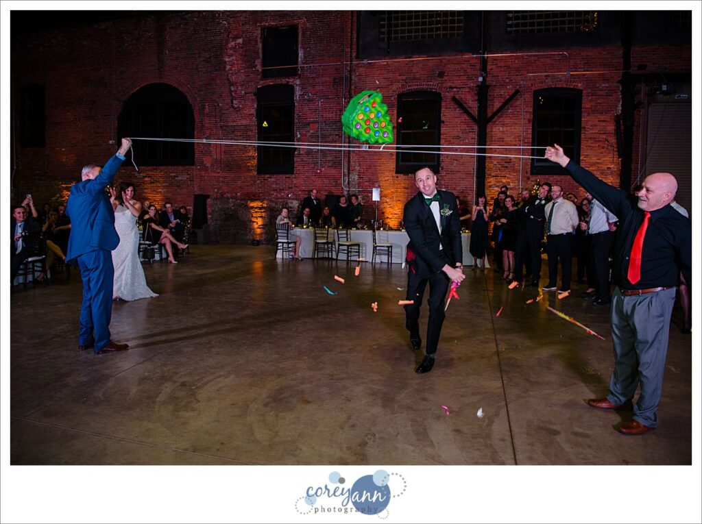 Cleveland wedding reception at Tenk West Bank