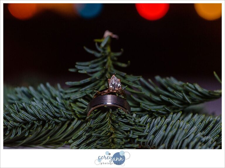 christmas wedding rings in cleveland