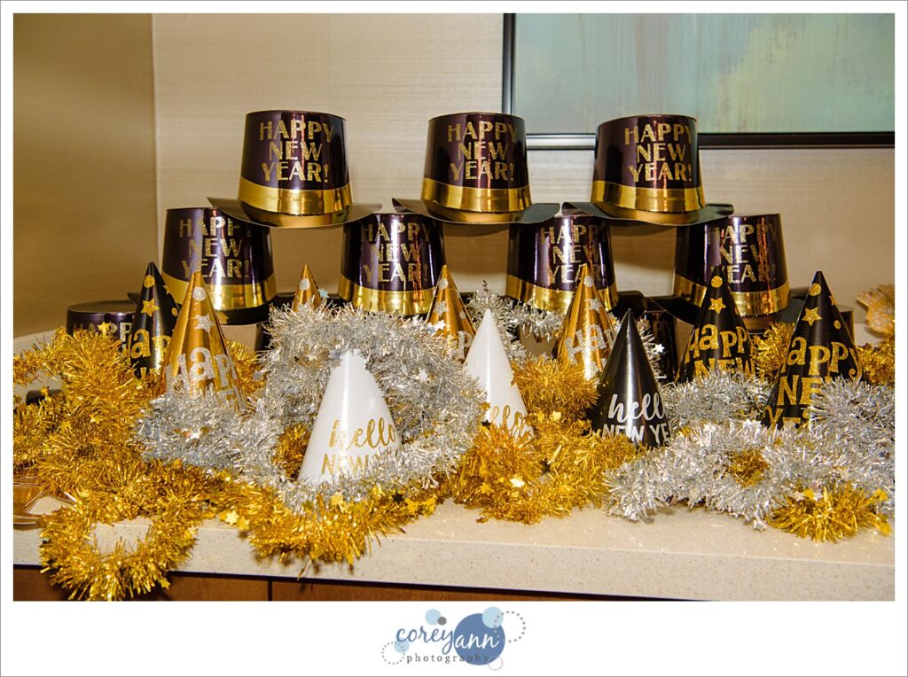 New Years Eve Wedding Reception at Embassy Suites in North Canton