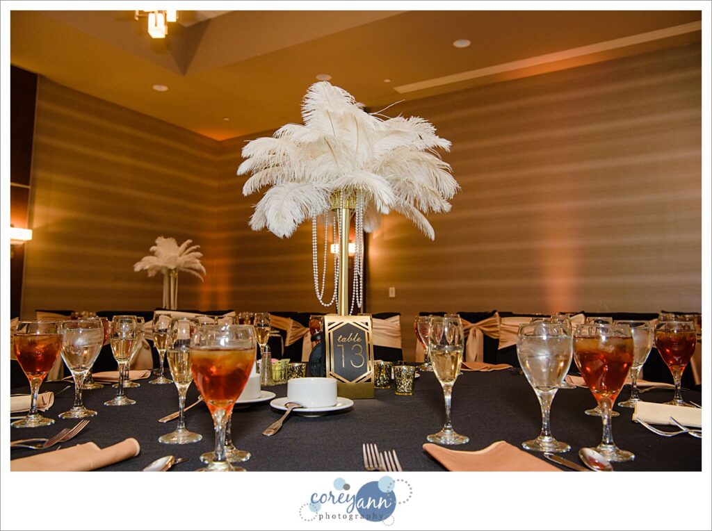 New Years Eve Wedding Reception at Embassy Suites in North Canton