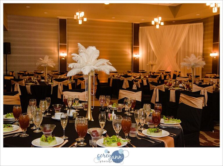New Years Eve Wedding Reception at Embassy Suites in North Canton