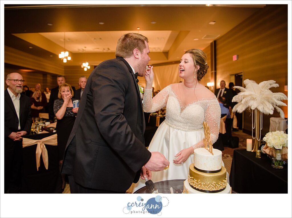 New Years Eve Wedding Reception at Embassy Suites in North Canton