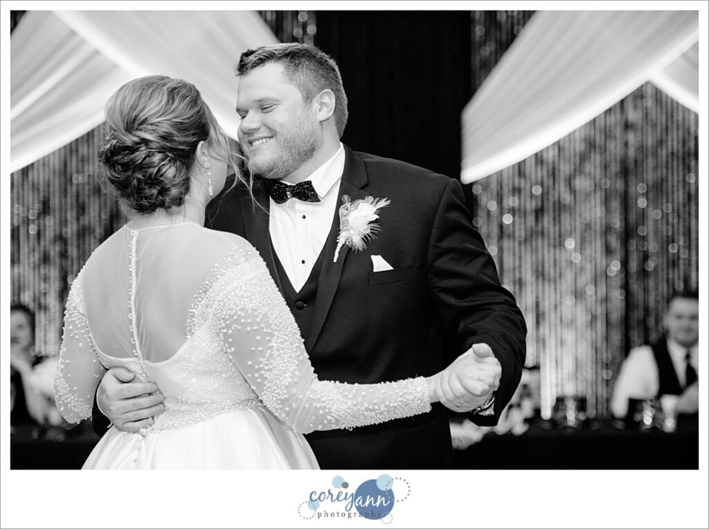 New Years Eve Wedding Reception at Embassy Suites in North Canton