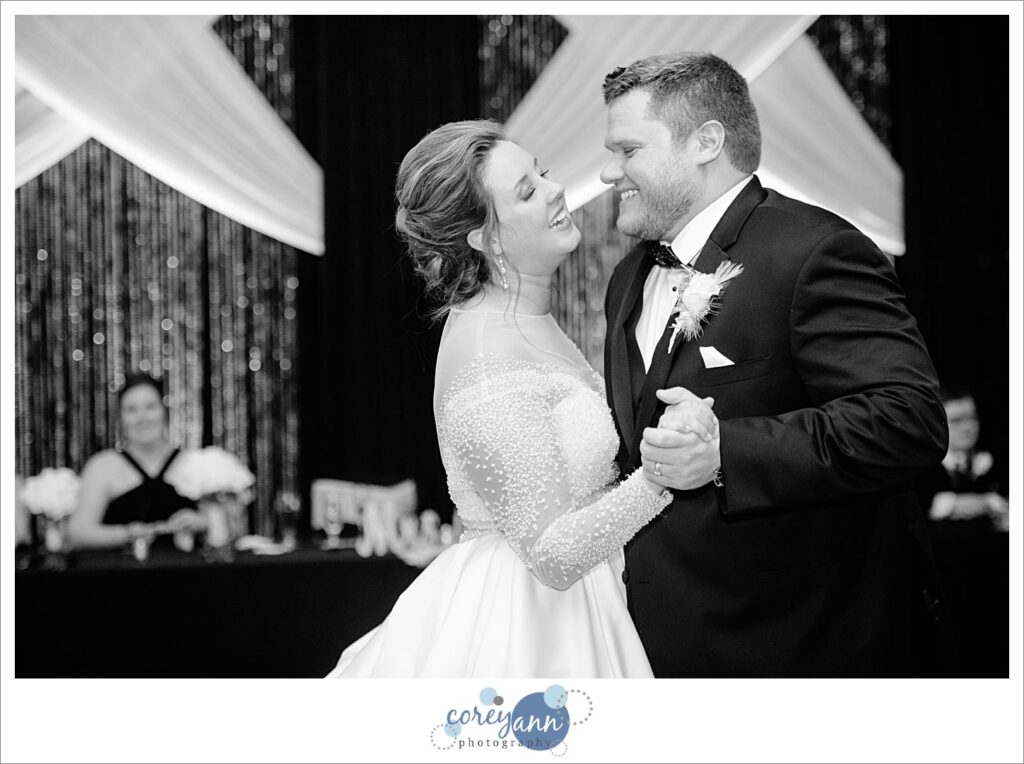 New Years Eve Wedding Reception at Embassy Suites in North Canton