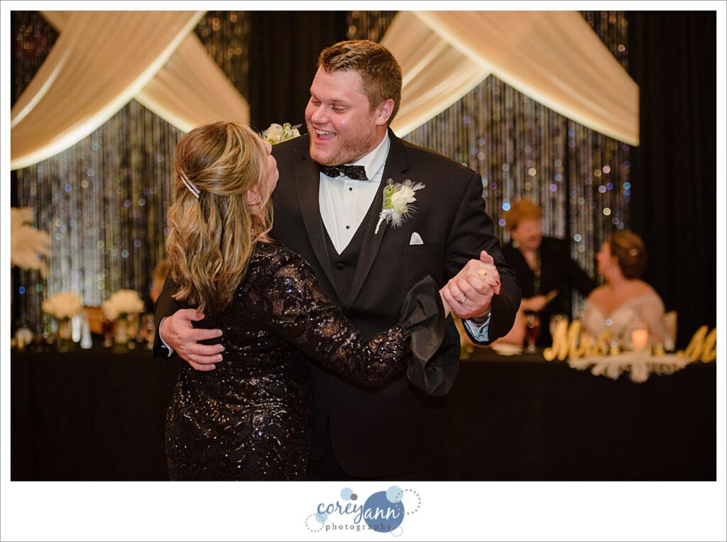 New Years Eve Wedding Reception at Embassy Suites in North Canton