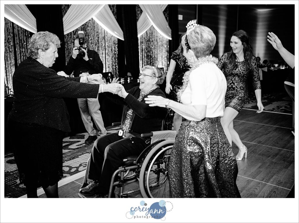 New Years Eve Wedding Reception at Embassy Suites in North Canton