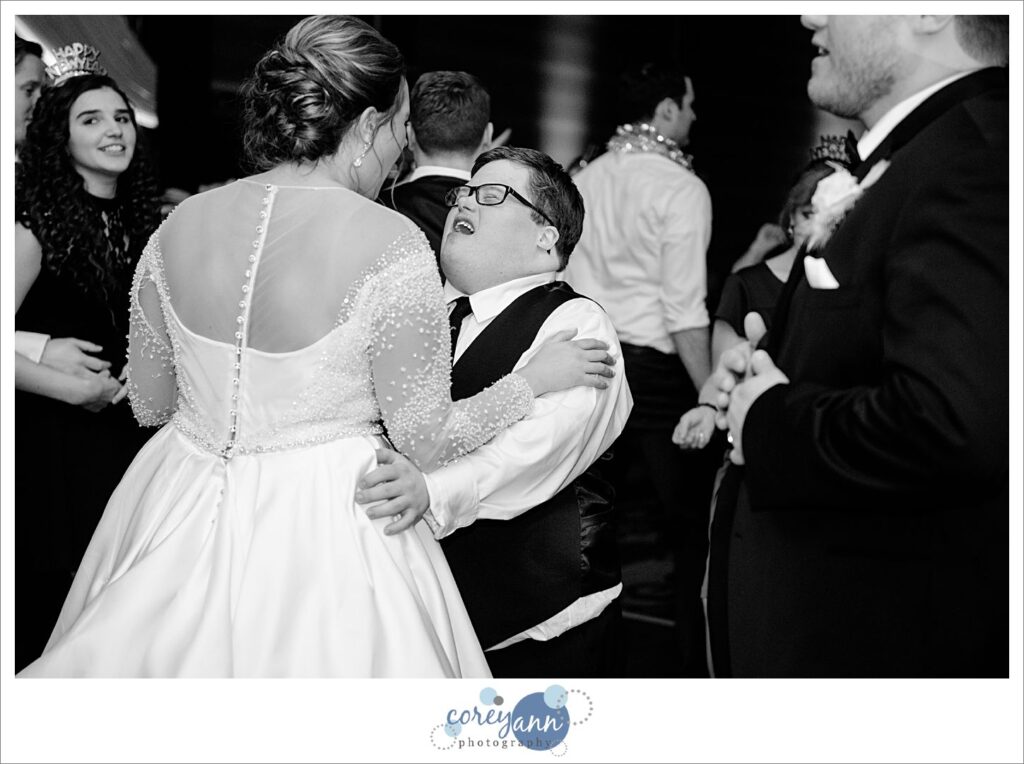 New Years Eve Wedding Reception at Embassy Suites in North Canton