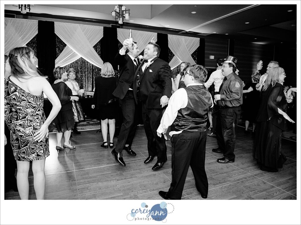 New Years Eve Wedding Reception at Embassy Suites in North Canton