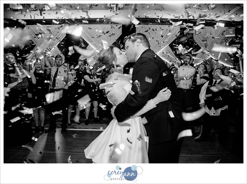 New Years Eve Wedding Reception at Embassy Suites in North Canton