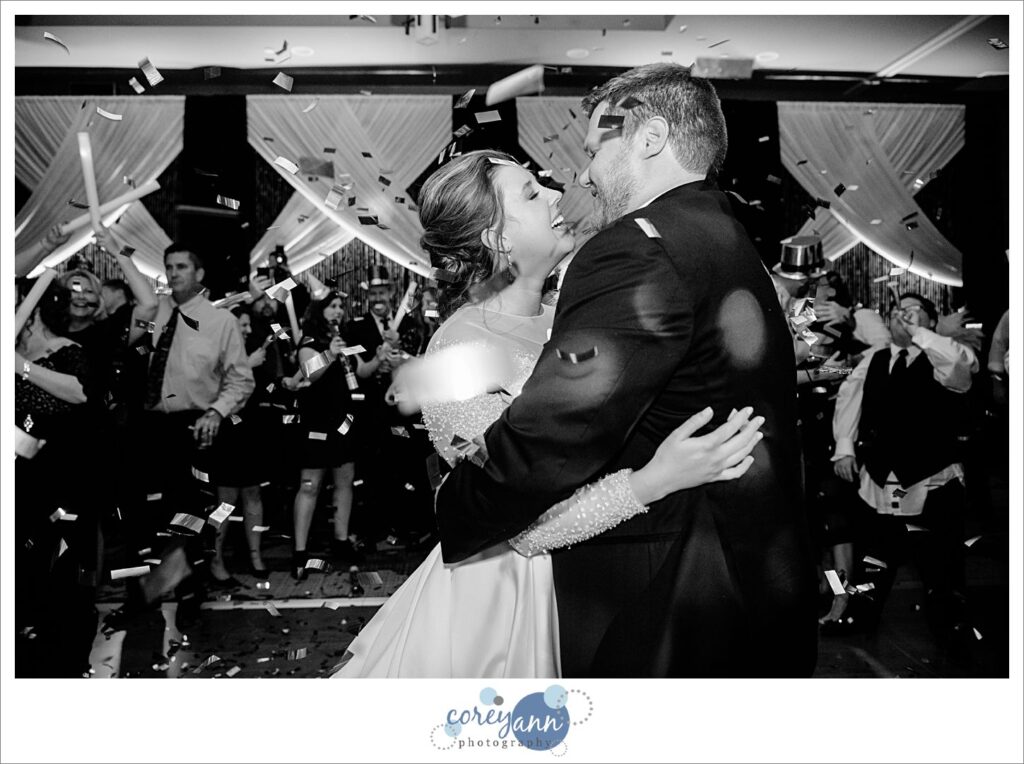 New Years Eve Wedding Reception at Embassy Suites in North Canton