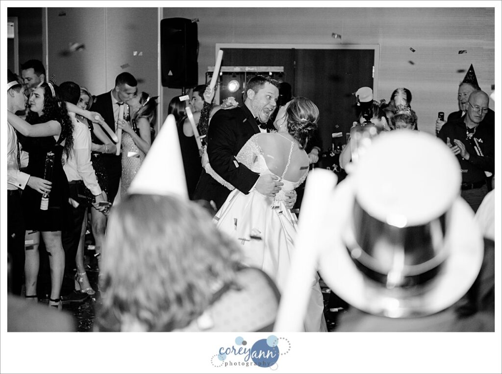 New Years Eve Wedding Reception at Embassy Suites in North Canton