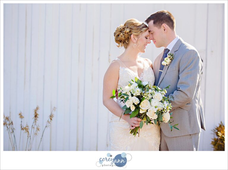 Walsh University Wedding in Winter