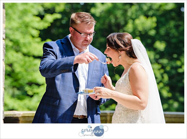 Micro wedding at Stan Hywet Hall and Gardens
