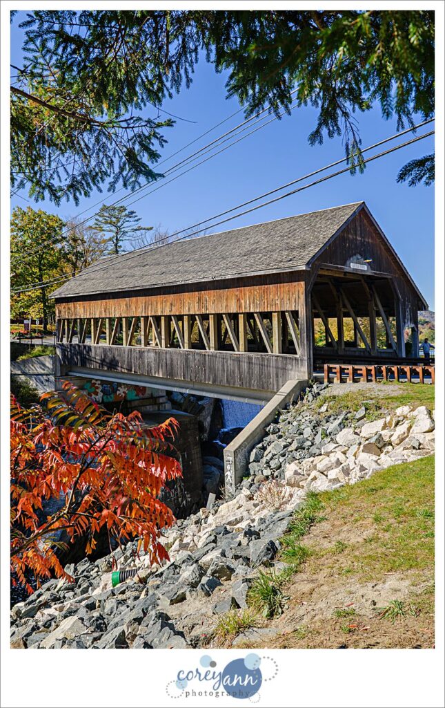 Quechee Covered Bridge in Vermont
