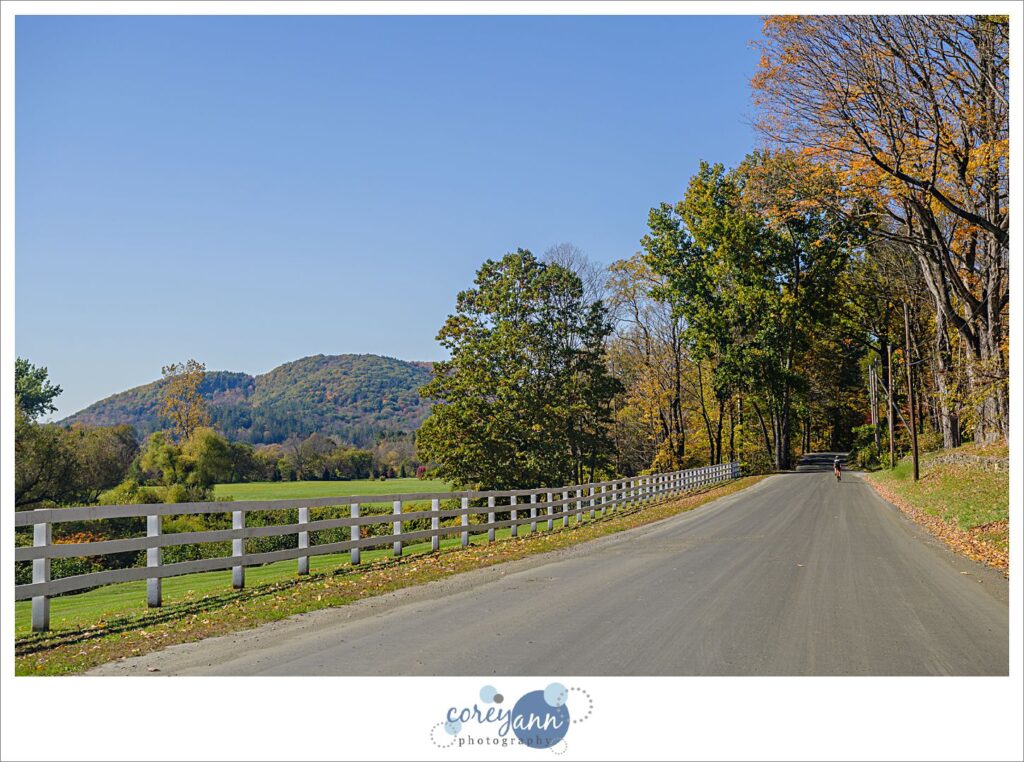 Woodstock Vermont during October