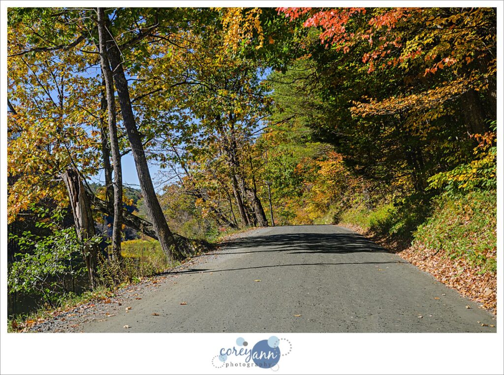 Woodstock Vermont during October